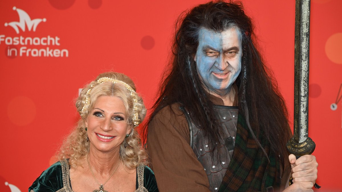 Fastnacht in Franken: Prominenz auf dem roten Teppich