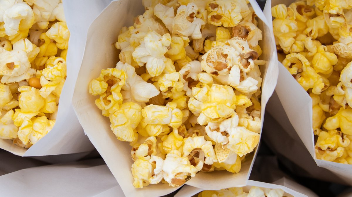 Popcorn in Tüten