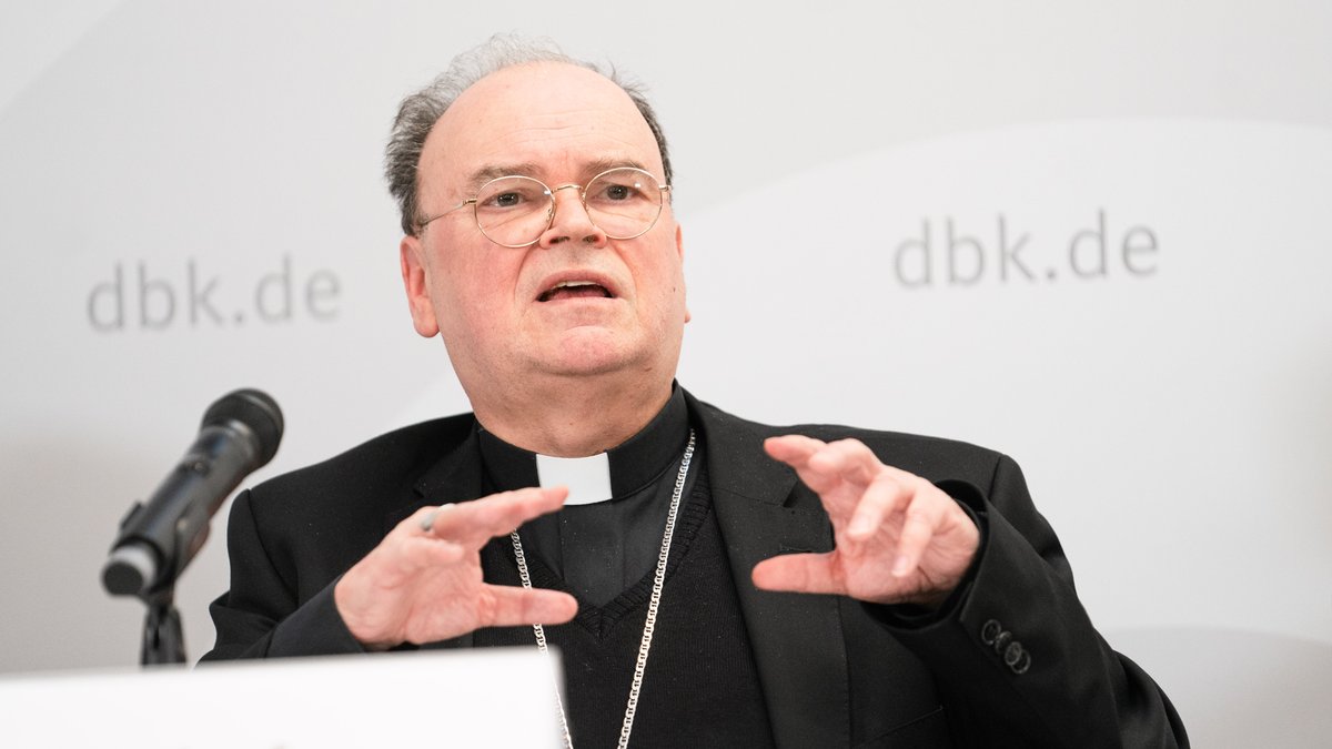 Der Augsburger Bischof Bertram Meier 2022