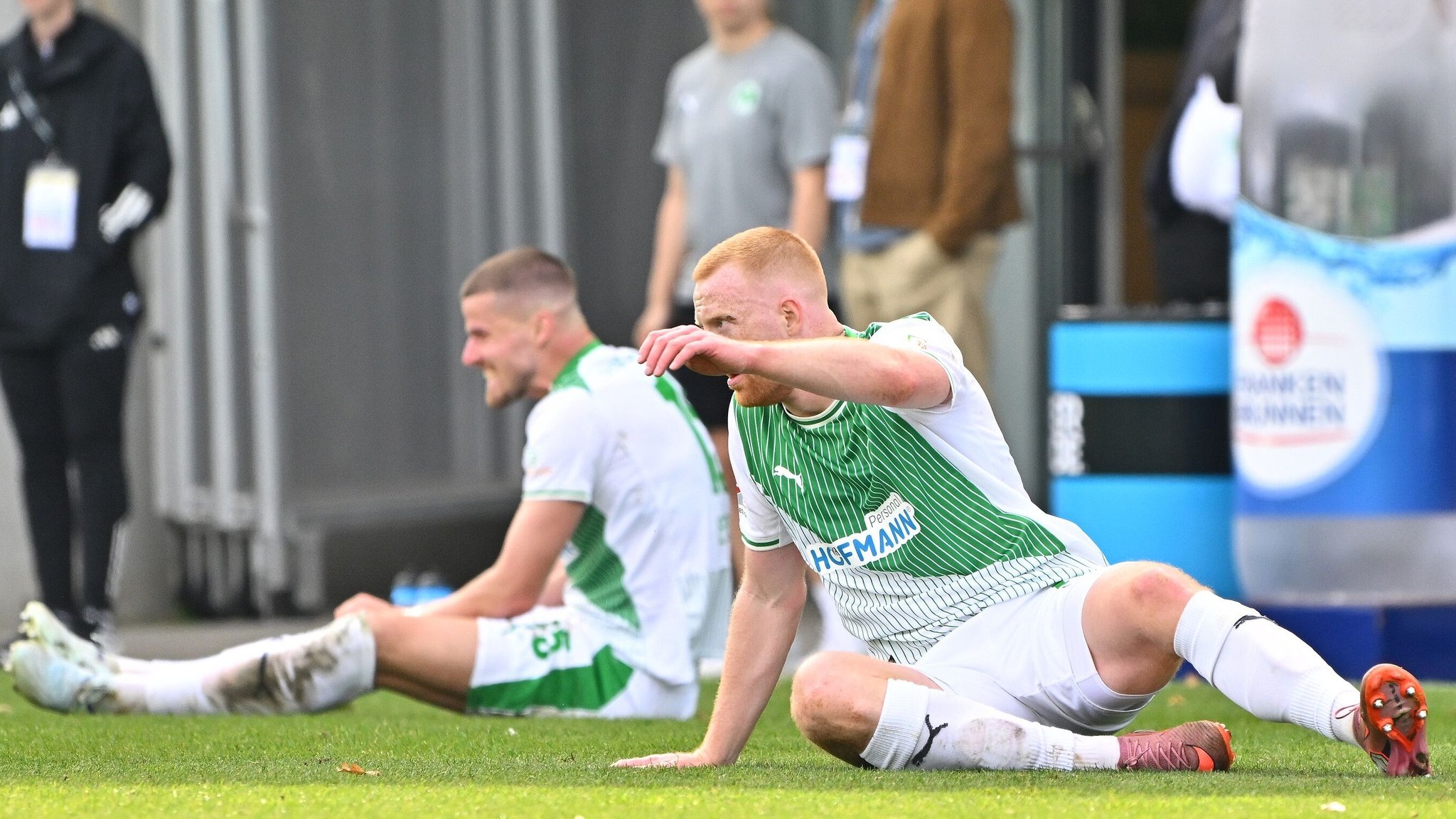 Spielszene SpVgg Greuther Fürth - SC Paderborn
