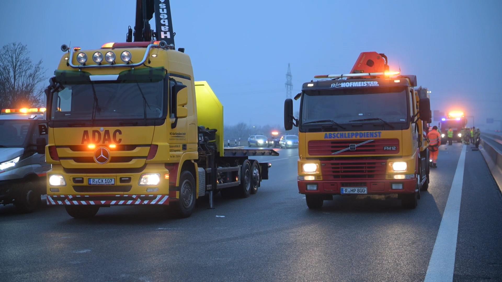 Viele Unfälle in Bayern