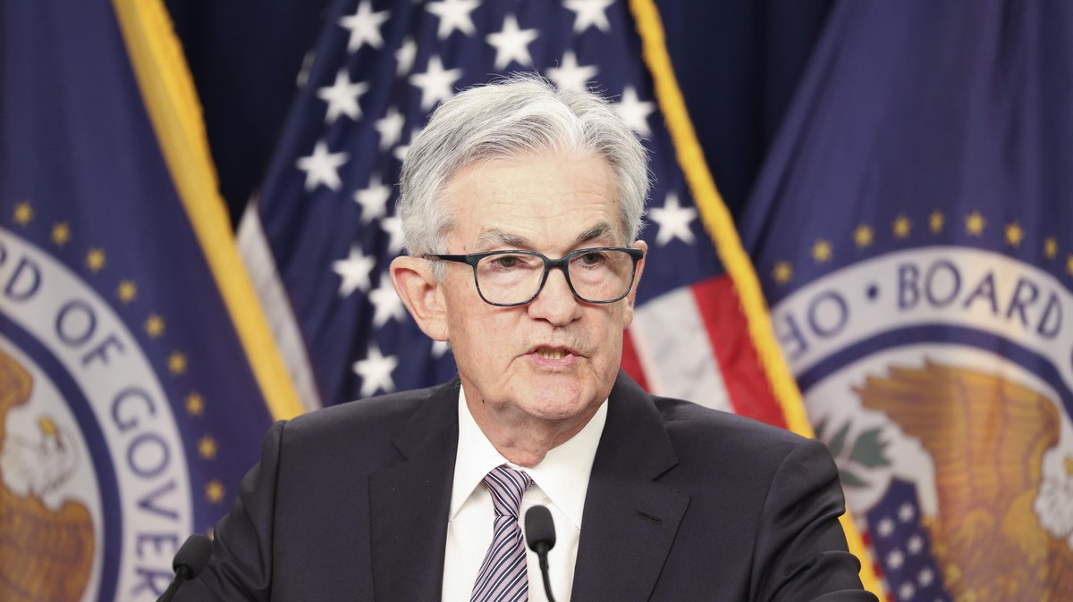 Der Vorsitzende des Federal Reserve Board, Jerome Powell