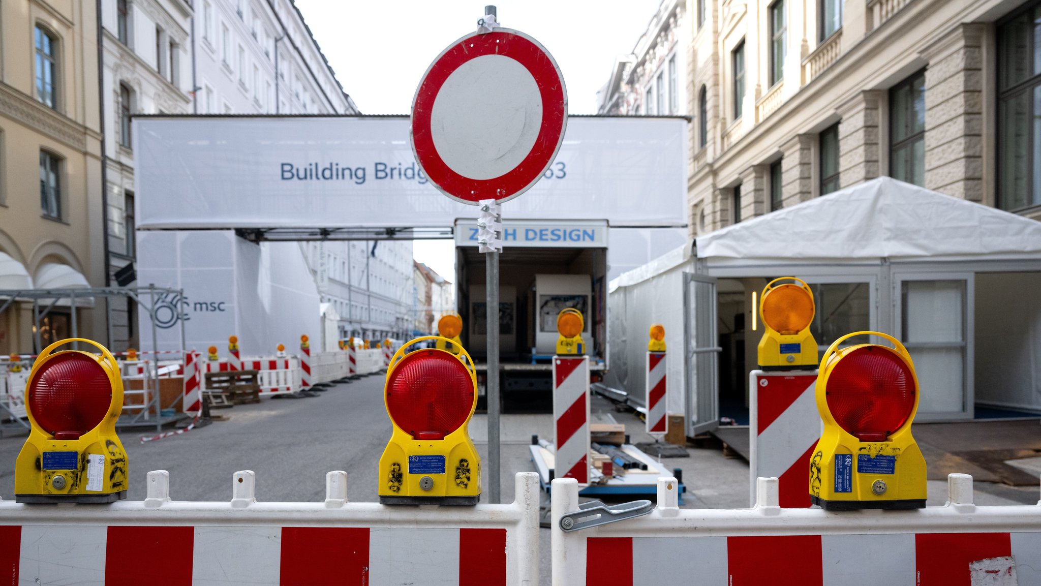 Sicherheitskonferenz: Sperrungen und Verkehrsbehinderungen