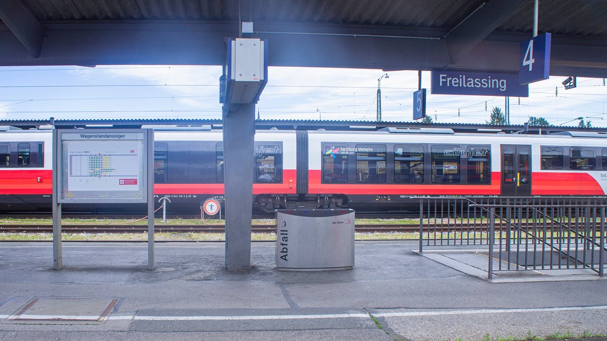 Archivbild: Freilassing Bahnhof