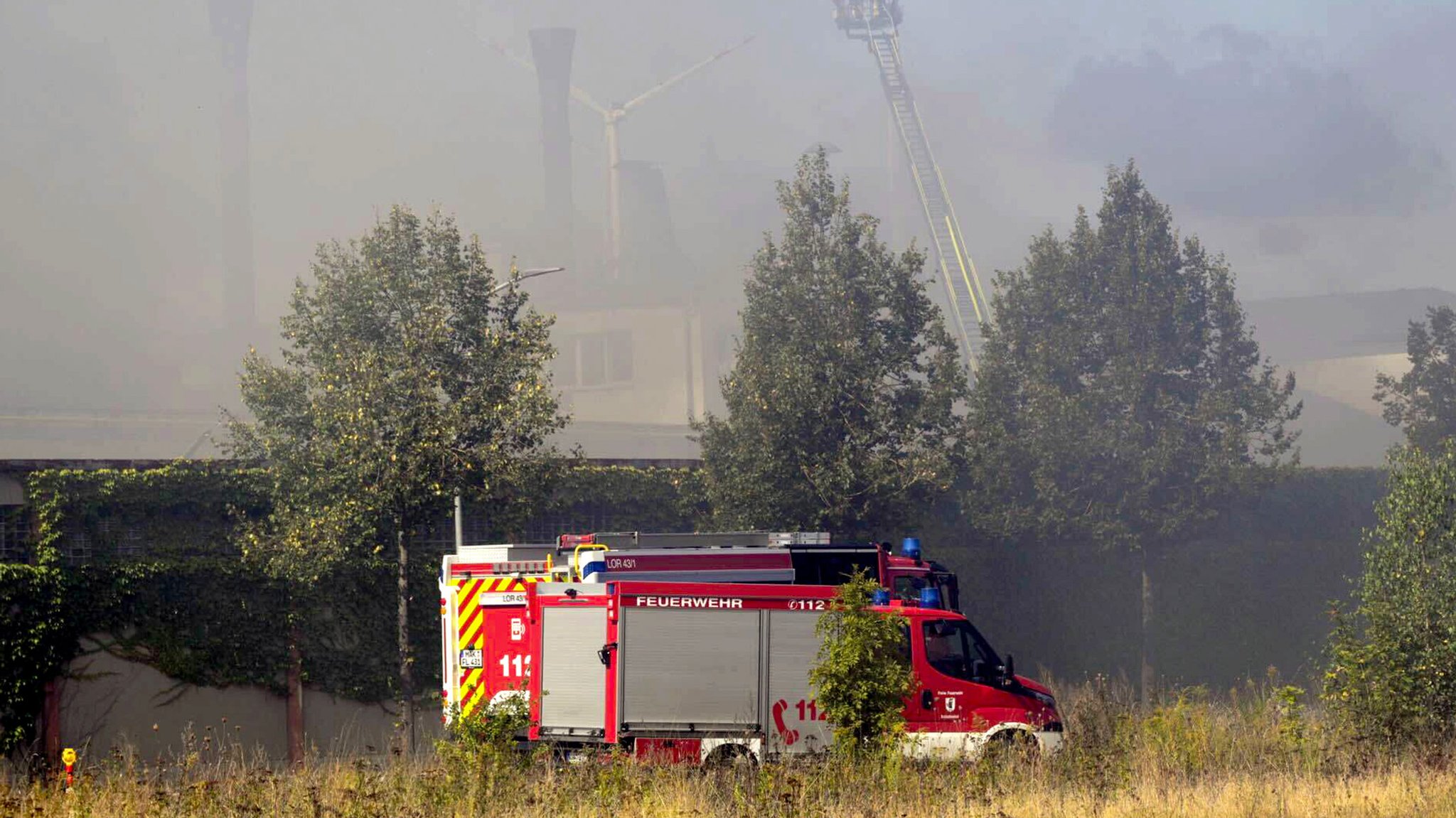 Großbrand in Wunsiedel