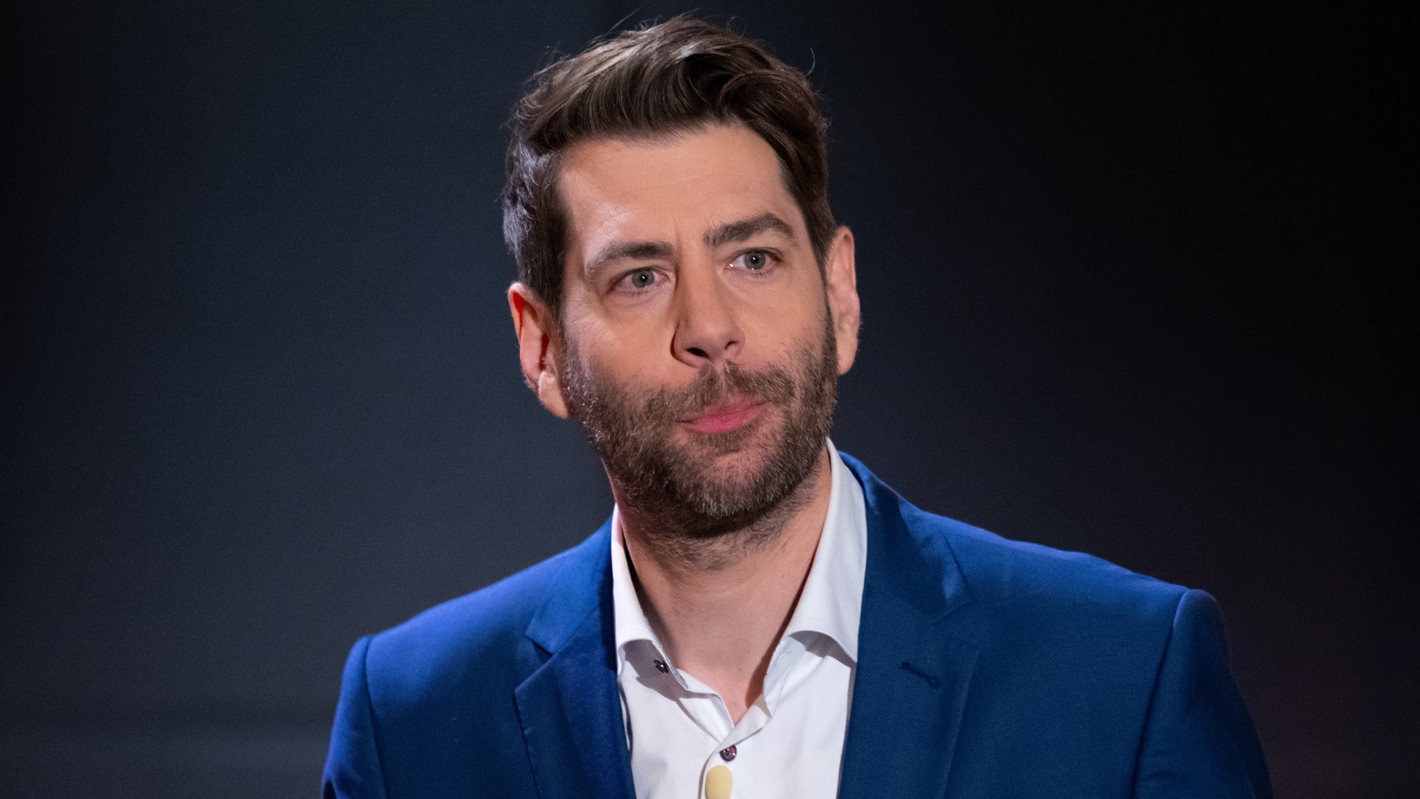 Claus von Wagner bei der Aufzeichnung für die ZDF-Sendung "Die Anstalt"
