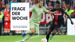 Spielszene Hinspiel - Bayer Leverkusen | Bild:picture-alliance/dpa/Montage BR
