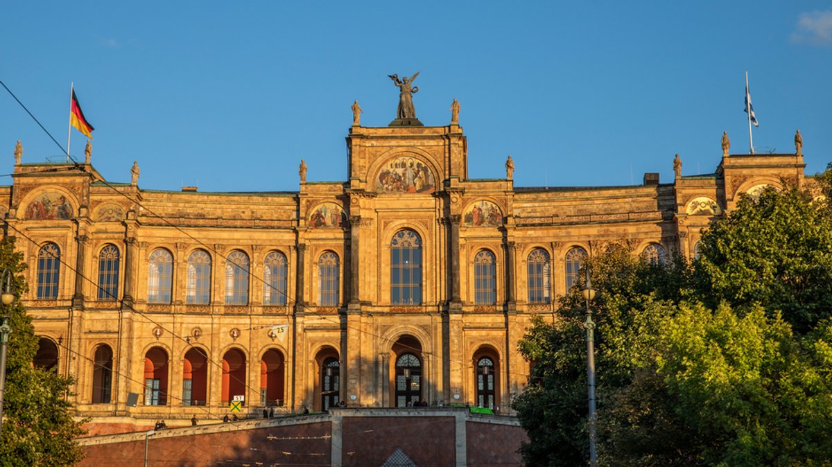 Das Maximilianeum in München, Sitz des Bayerischen Landtags