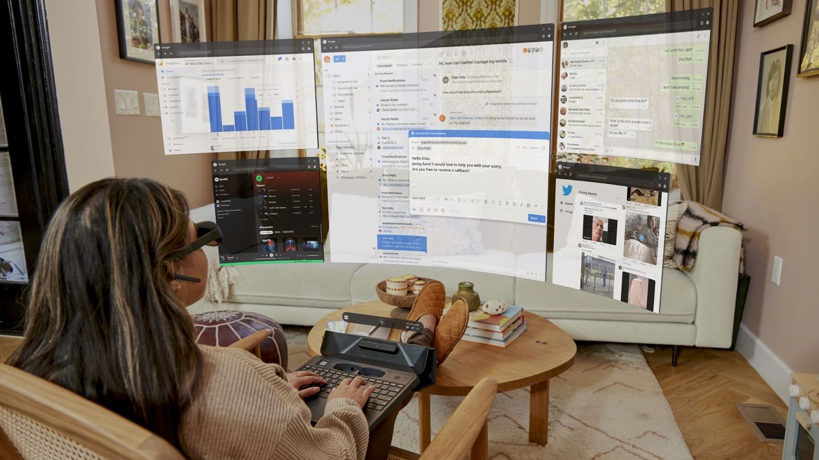 Brille statt Bildschirm: Dieser Entwickler schaffte seine vier Monitore ab  und arbeitet jetzt mit einer AR-Brille - Business Insider