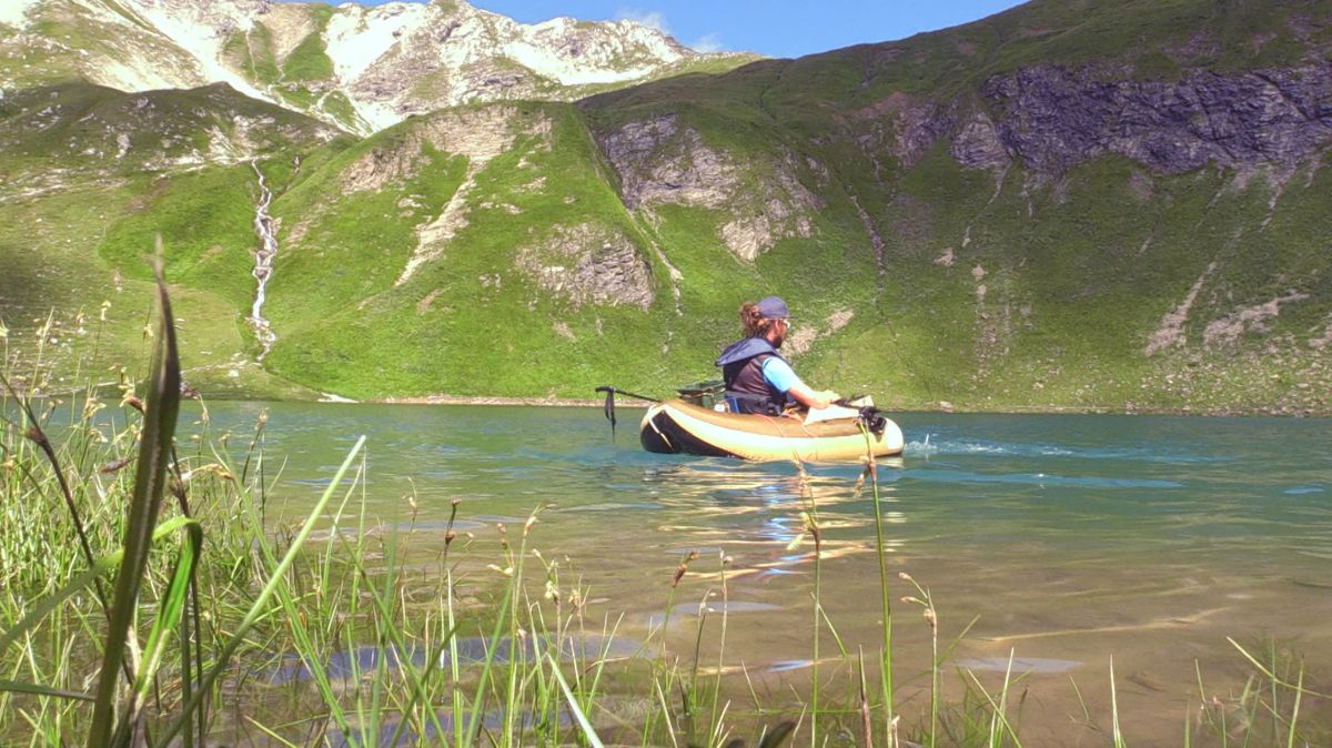 Beschwerliche Klimaforschung Mit Dem Paddelboot Auf Den Berg Br24