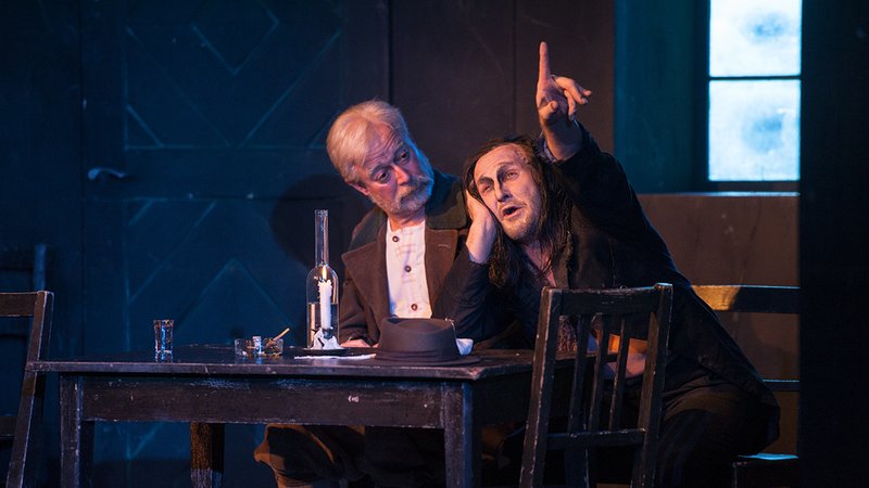 Alexander Duda als Brandner und Maximilian Brückner als Boandlkramer | Bild: Gabriela Neeb Alexander Duda als Brandner und Maximilian Brückner als Boandlkramer