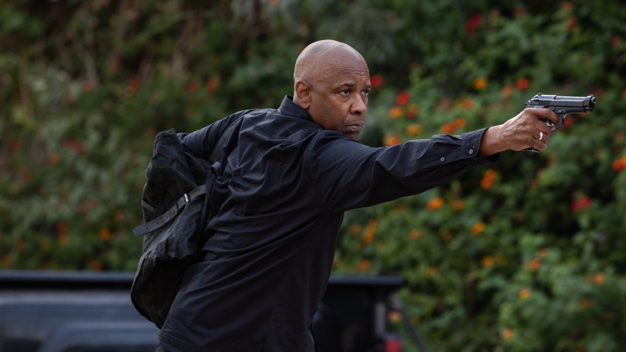 Denzel Washington als Ex-Agent McCall in "The Equalizer 3" unter der Regie von Antoine Fuqua.