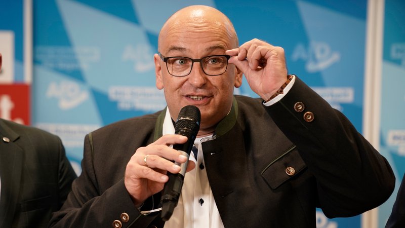 Stephan Protschka, bayerischer Landesvorstand der AfD | Bild: picture alliance/dpa | Uwe Lein Stephan Protschka, bayerischer Landesvorstand der AfD