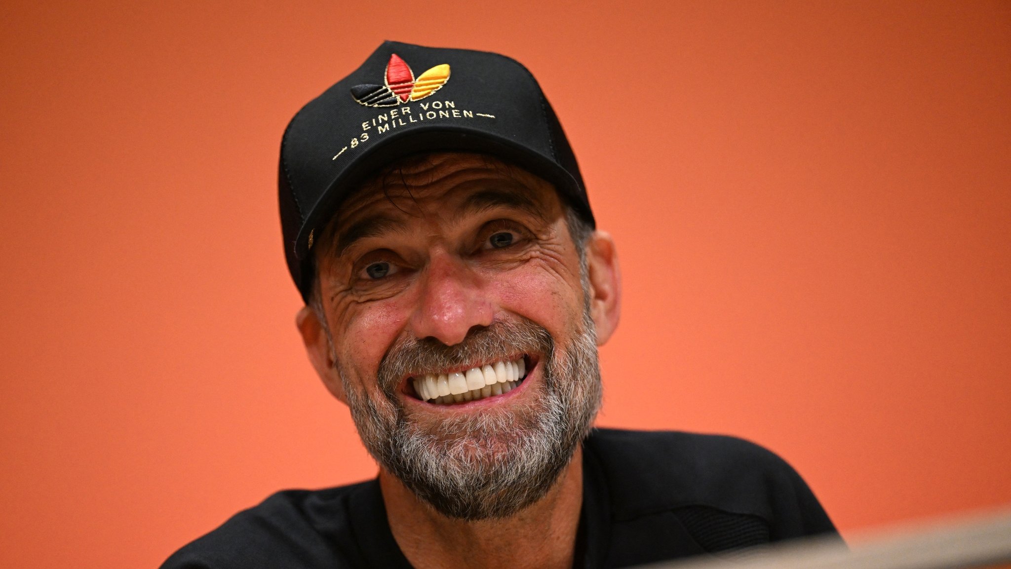 dpatopbilder - 24.09.2026, Niederlande, Amsterdam: Fußball, Männer: Nations League A, Niederlande - Deutschland, Gruppenphase, Gruppe 2, Spieltag 1, Johan Cruyff ArenA, Bundestrainer Jürgen Klopp (Deutschland) spricht nach dem Spiel bei einer Pressekonferenz. Foto: Federico Gambarini/dpa +++ dpa-Bildfunk +++ | Bild: dpa-Bildfunk/Federico Gambarini dpatopbilder - 24.09.2026, Niederlande, Amsterdam: Fußball, Männer: Nations League A, Niederlande - Deutschland, Gruppenphase, Gruppe 2, Spieltag 1, Johan Cruyff ArenA, Bundestrainer Jürgen Klopp (Deutschland) spricht nach dem Spiel bei einer Pressekonferenz. Foto: Federico Gambarini/dpa +++ dpa-Bildfunk +++