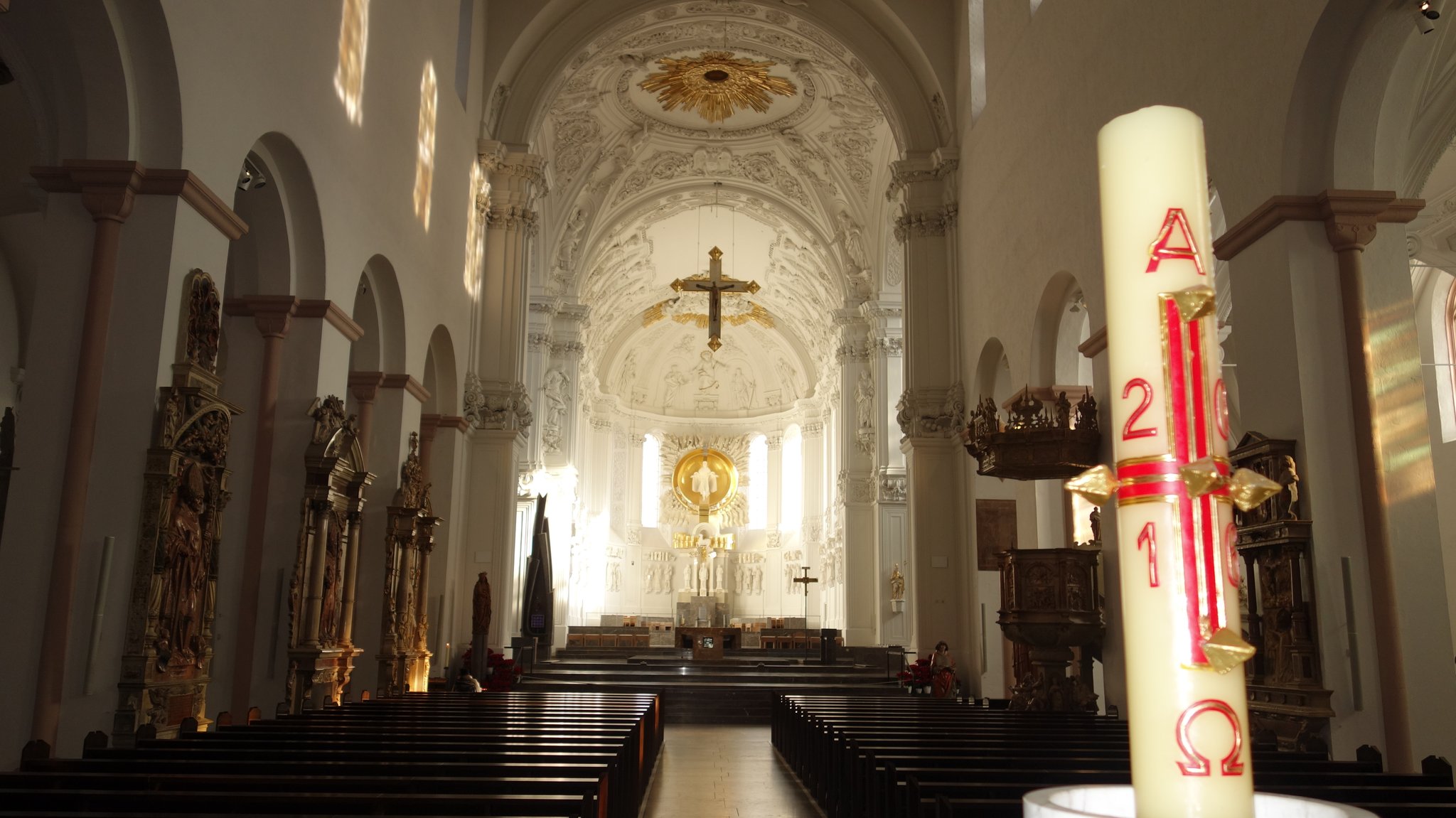 Der Würzburger Kiliansdom, die Zentrale des Bistums Würzburg.