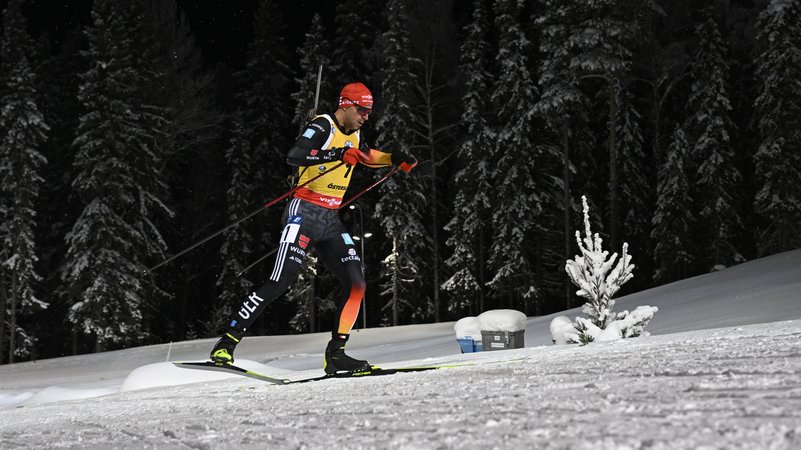 Philipp Nawrath beim Weltcup in Östersund