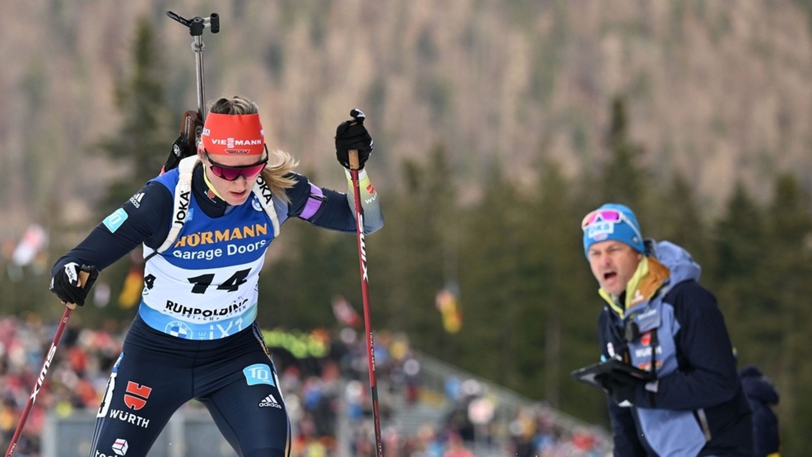 Biathlon a Ruhpolding: Herrmann-Wick perde il primo posto