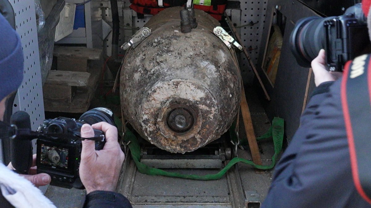 Fliegerbombe in München erfolgreich entschärft