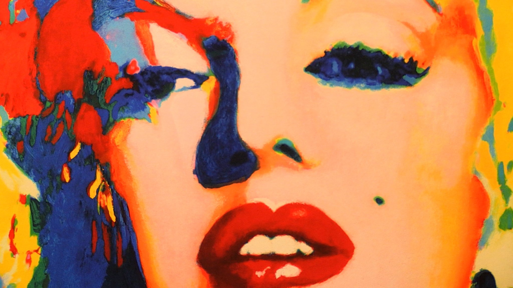 Marilyn Monroe, gemalt von James Francis Gill