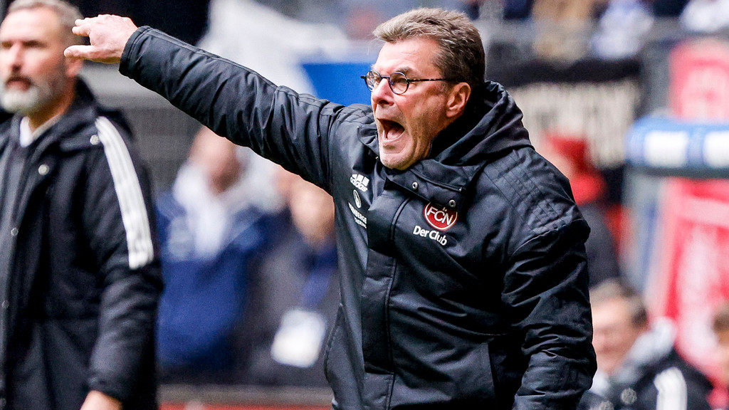 Nürnberg-Coach Dieter Hecking | Bild: picture alliance/dpa | Axel Heimken Nürnberg-Coach Dieter Hecking