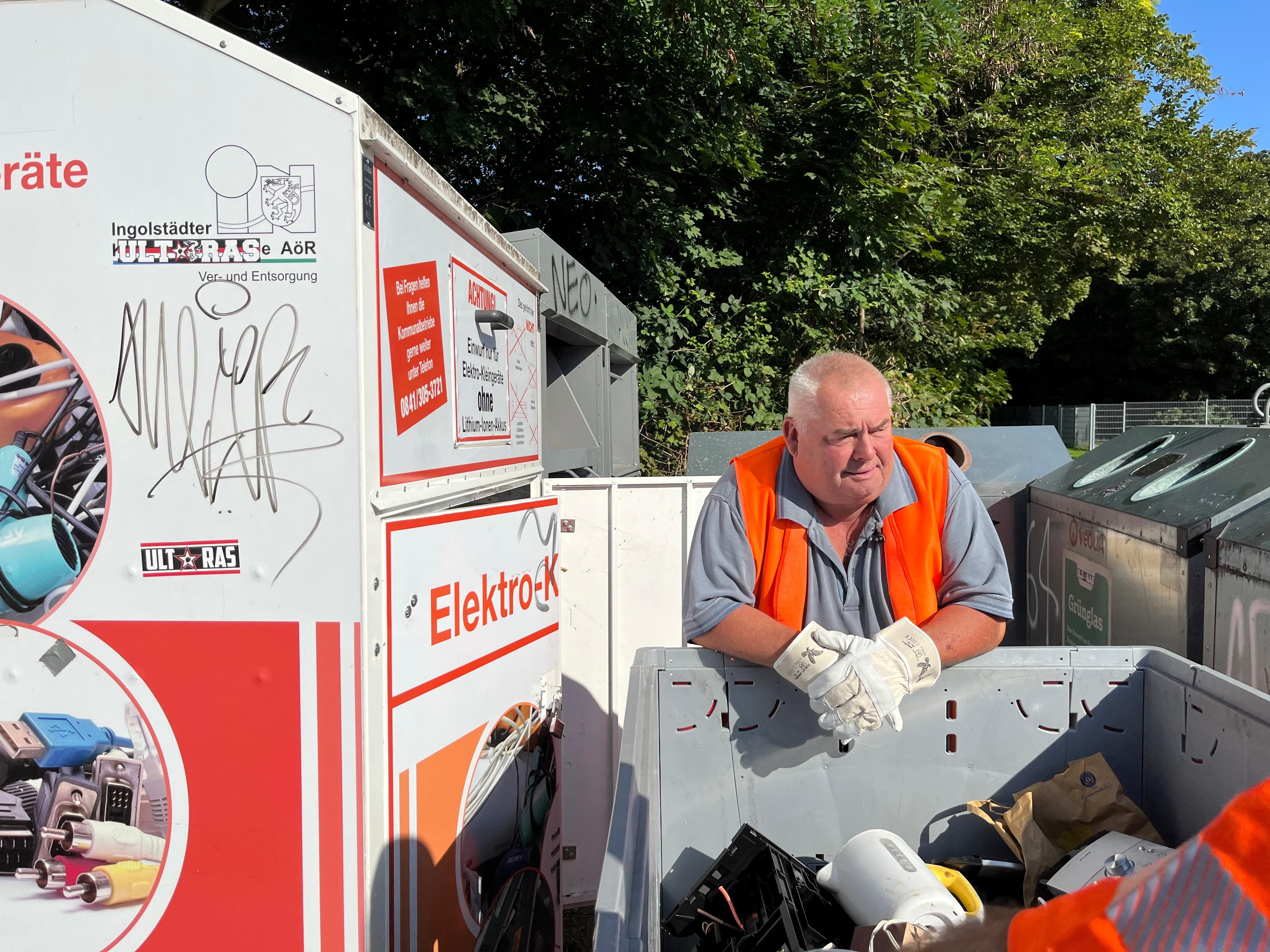 Die Entsorgungsprofis in Ingolstadt setzen auf Container in der ganzen Stadt. 