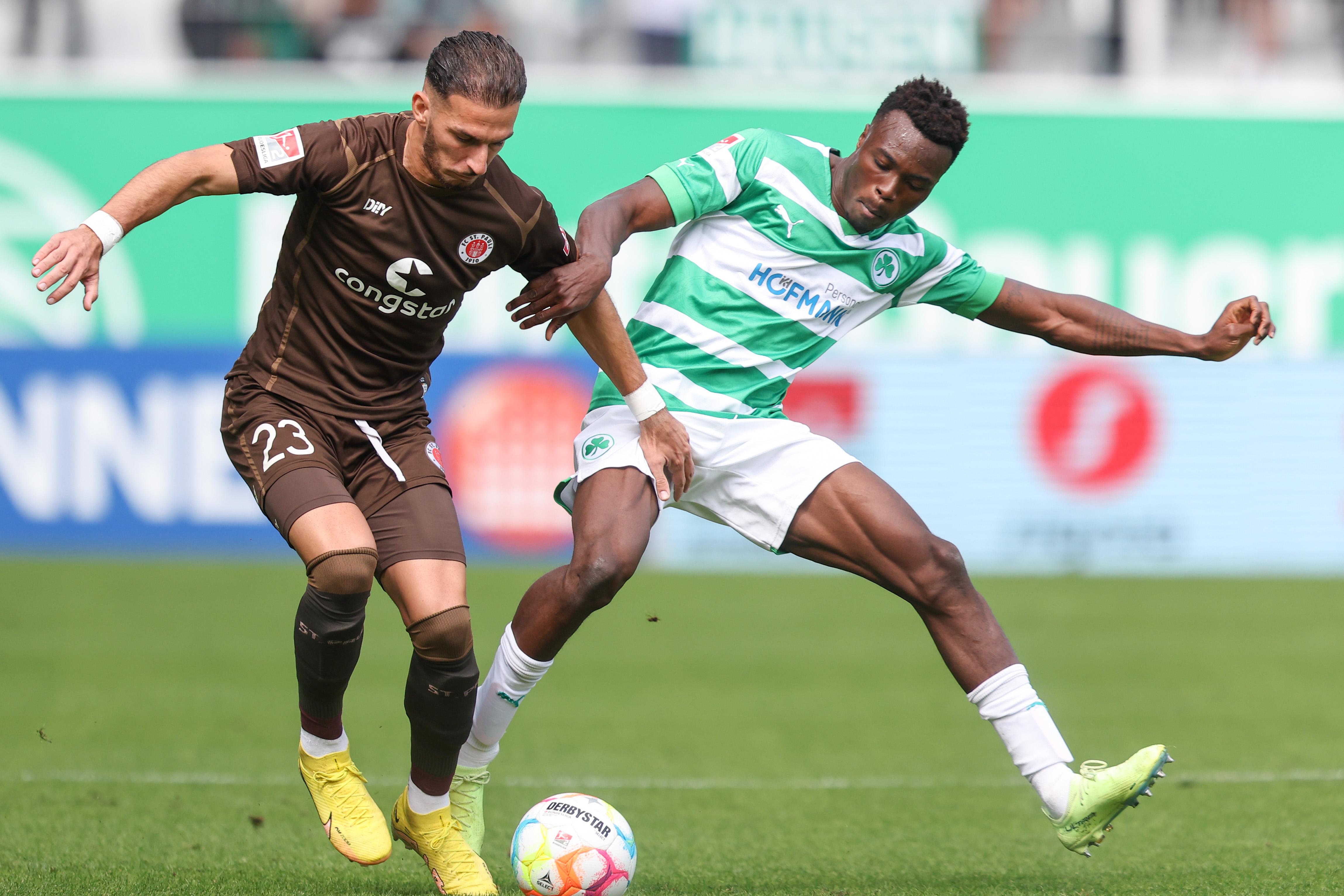 2. Liga SpVgg Greuther Fürth verpasst ersten Saisonsieg knapp BR24