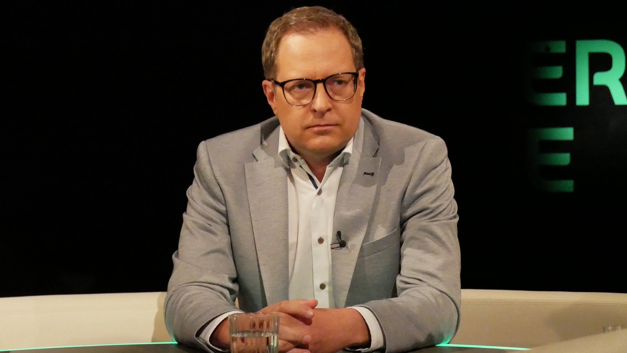 CSU-Generalsekretär Martin Huber in der Münchner Runde