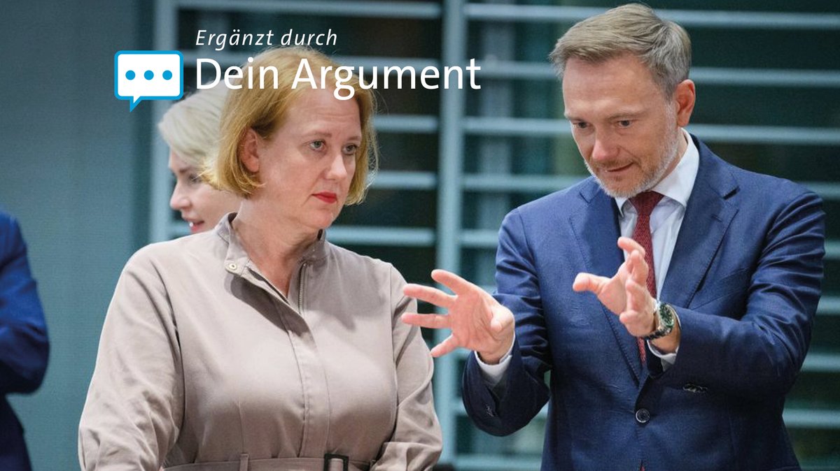 Lisa Paus (Grüne) und Christian Lindner (FDP)
