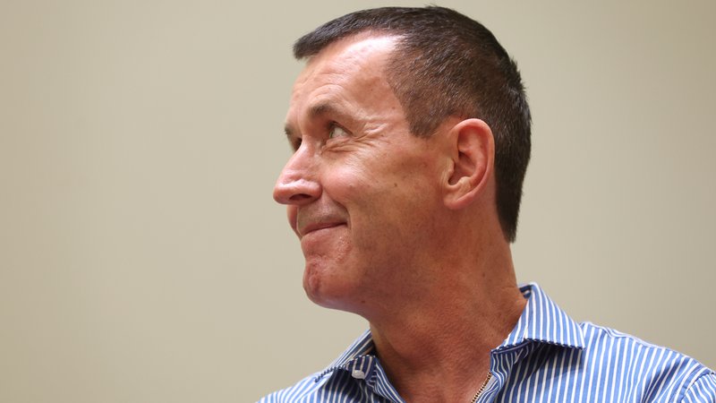 (Archivbild) Manfred Genditzki bei seinem Freispruch 2023. | Bild: picture alliance/dpa | Karl-Josef Hildenbrand (Archivbild) Manfred Genditzki bei seinem Freispruch 2023.