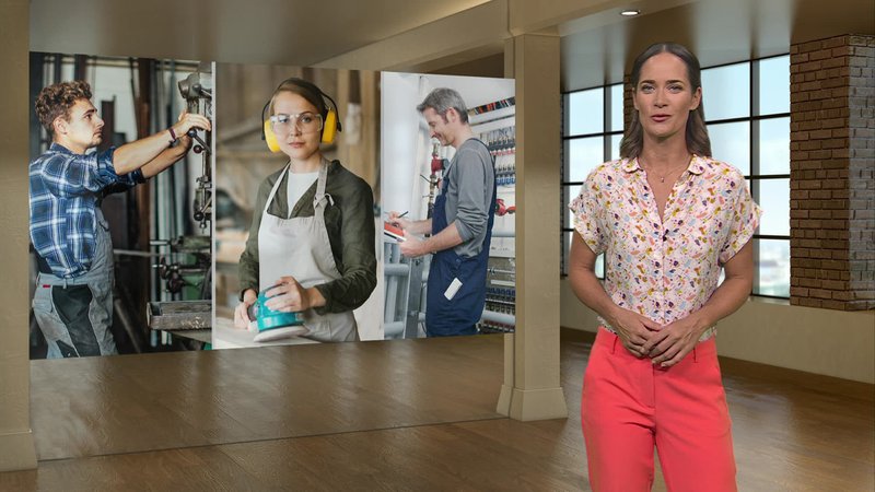 Moderatorin,Interview Peteranderl1, Interview Peteranderl2 | Bild: BR Moderatorin,Interview Peteranderl1, Interview Peteranderl2