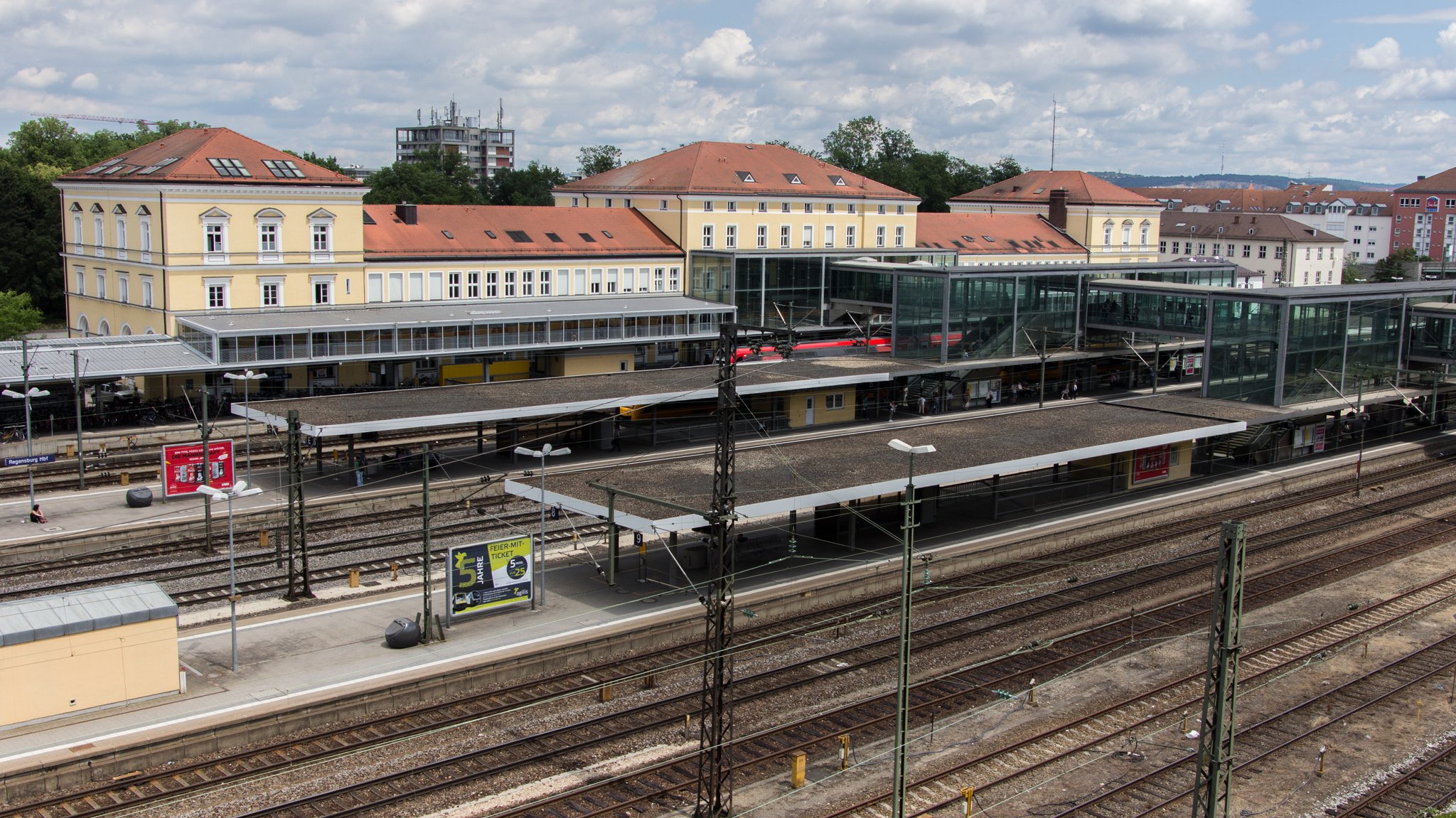 Der Bahnhof in Regensburg (Symbolbild)