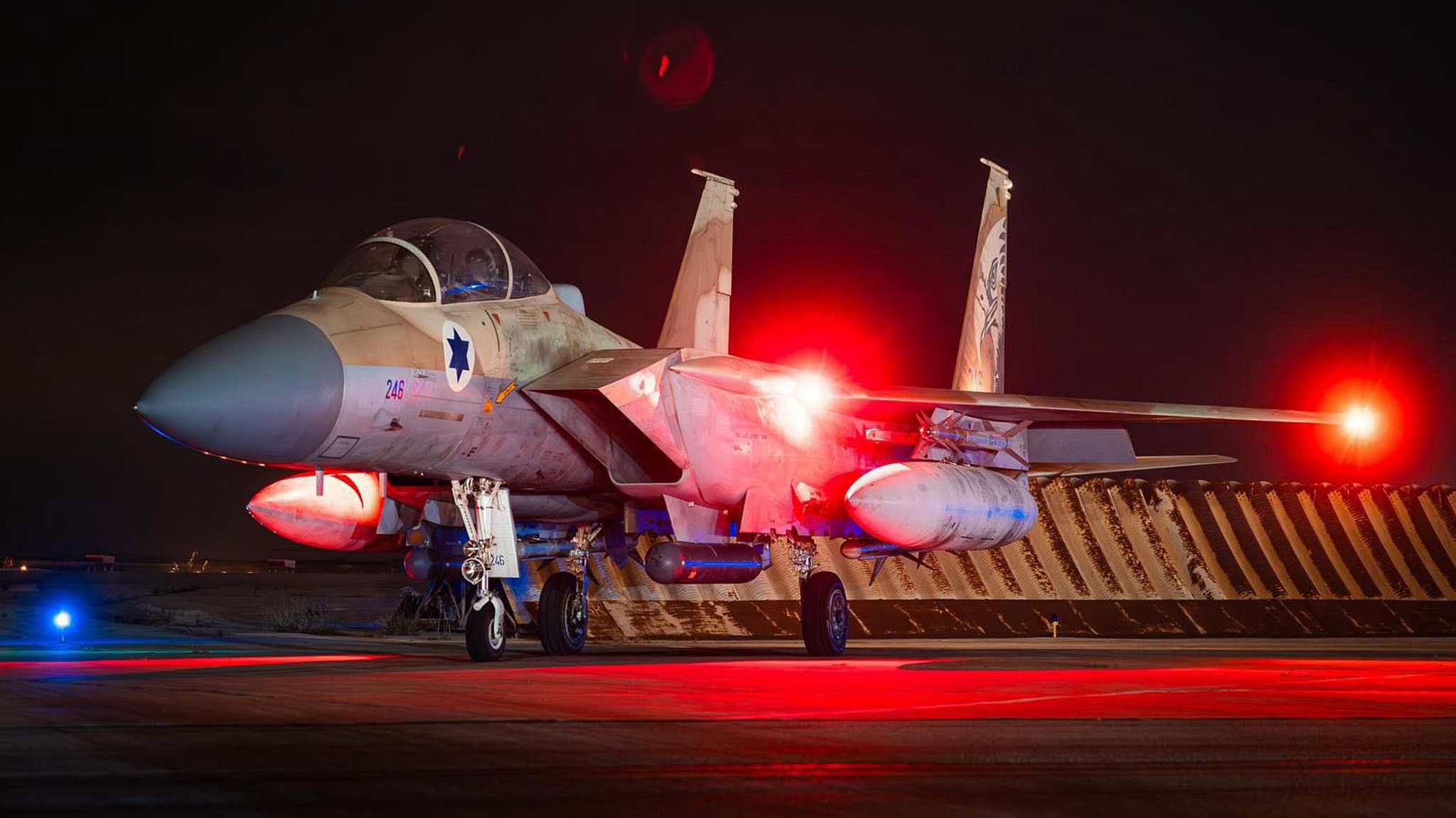 Israelischer F15-Kampfjet (Symbolbild) 