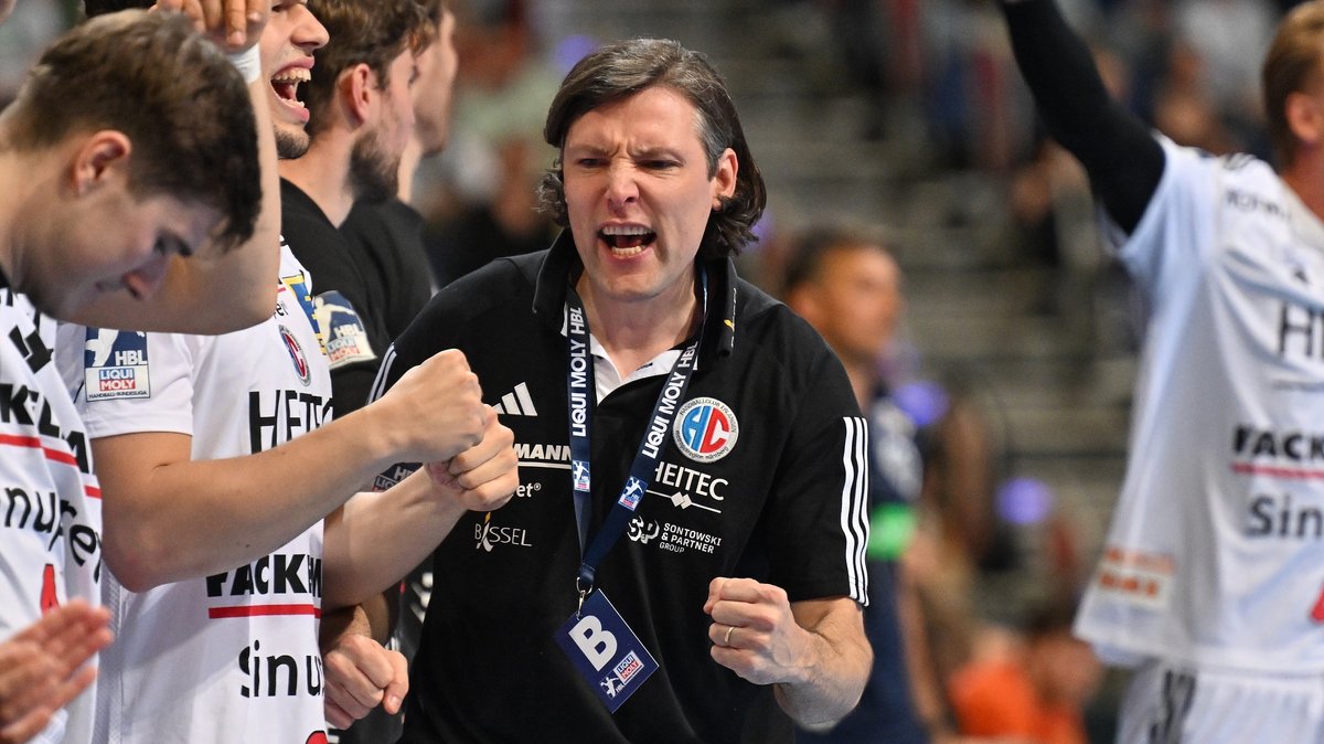 Johannes Sellin bleibt Trainer des HC Erlangen.