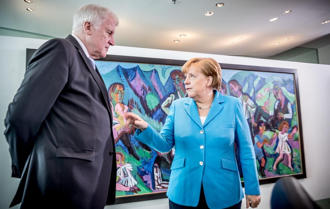 Seehofer Droht Merkel Offenbar Mit Alleingang | BR24