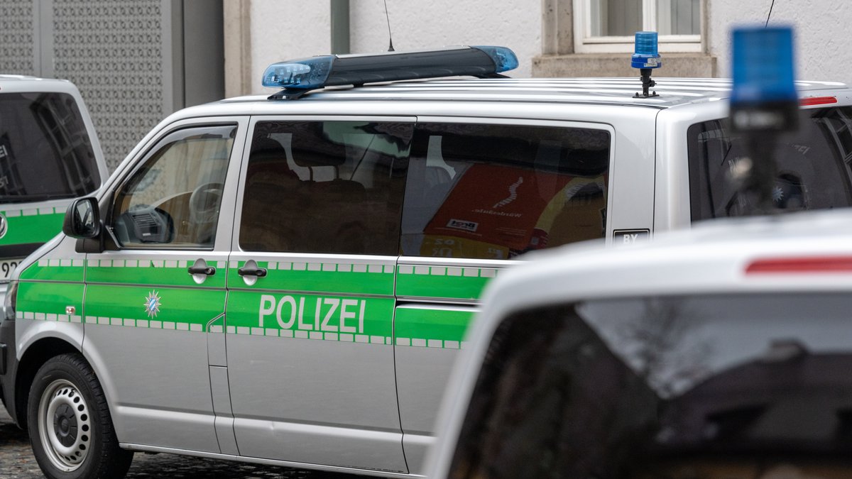 Polizeiautos in Regensburg
