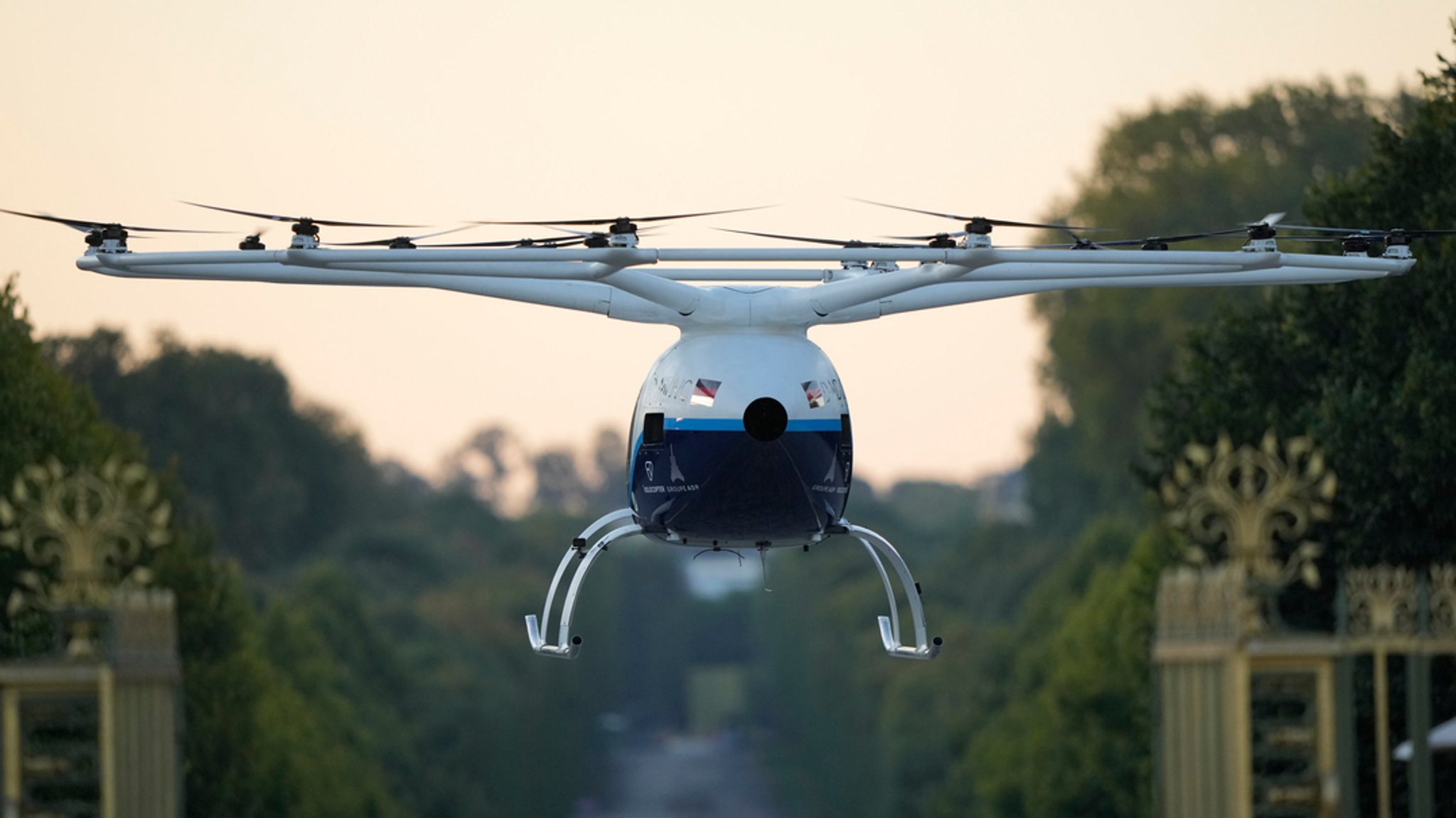 (Symbolbild) Der Flugtaxi-Hersteller Volocopter meldete Insolvenz an.