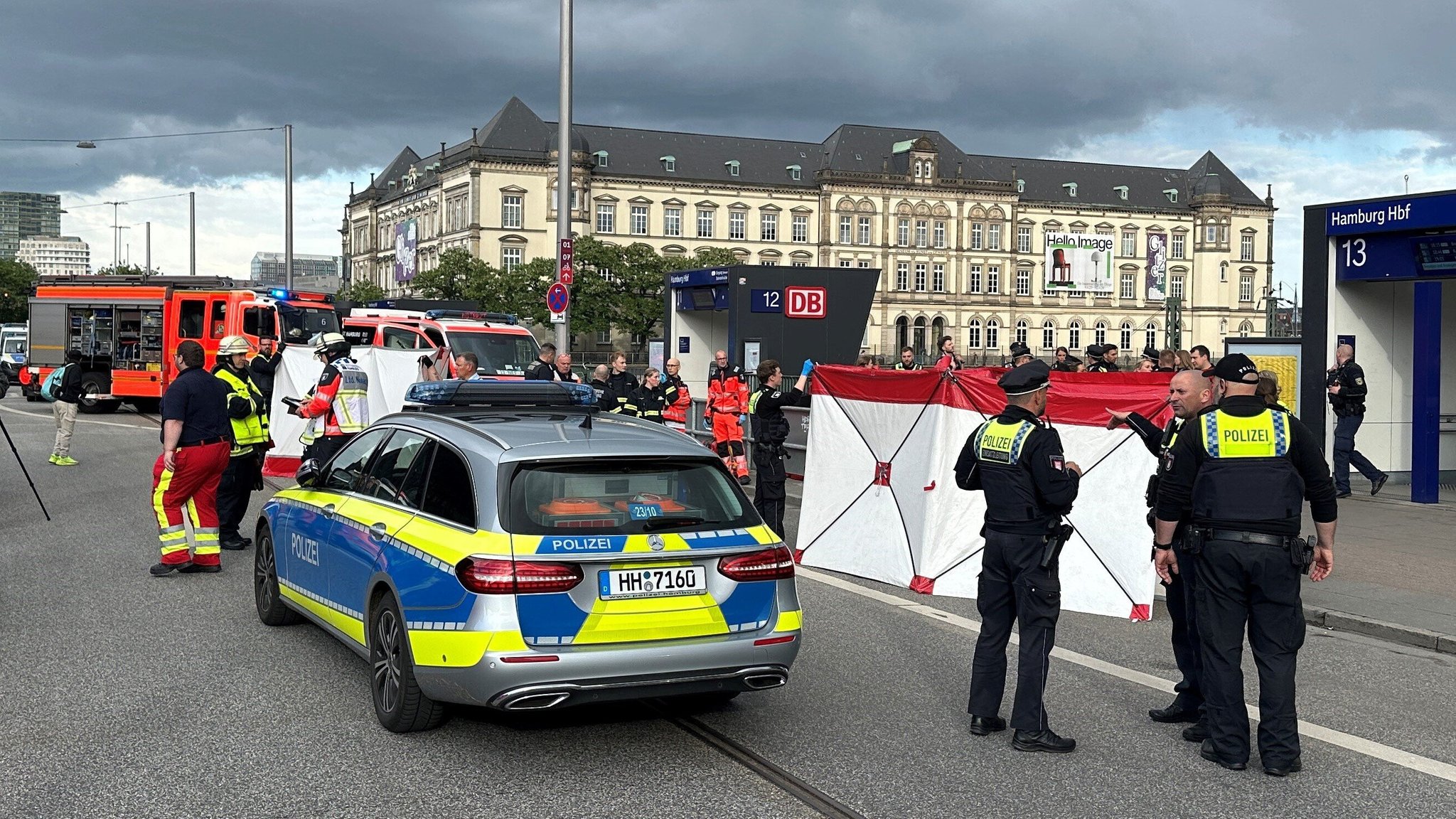 Messerangriff in Hamburg: Unterbringung in Klinik angeordnet  
