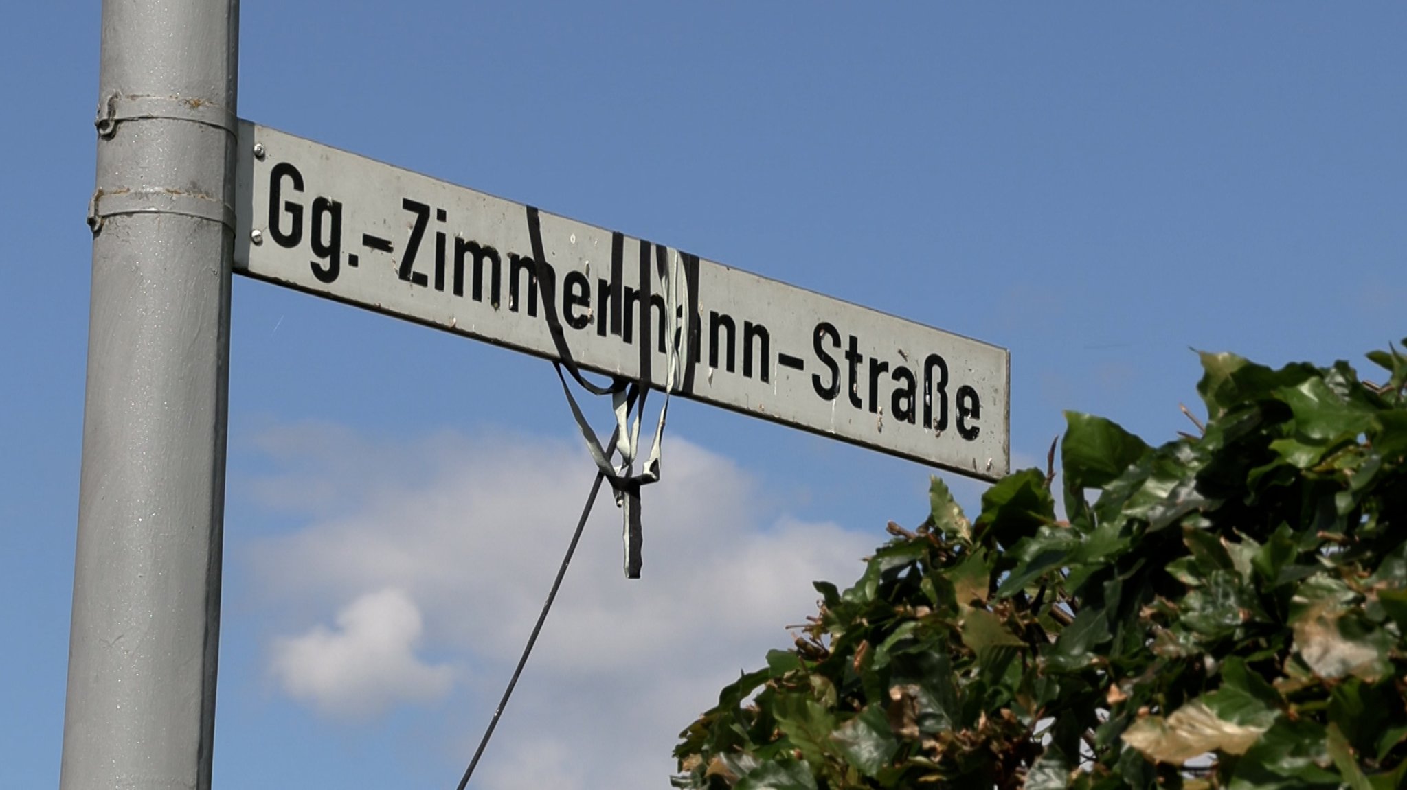 Die Georg-Zimmermann-Straße soll gegen den Willen der Anwohner umbenannt werden.