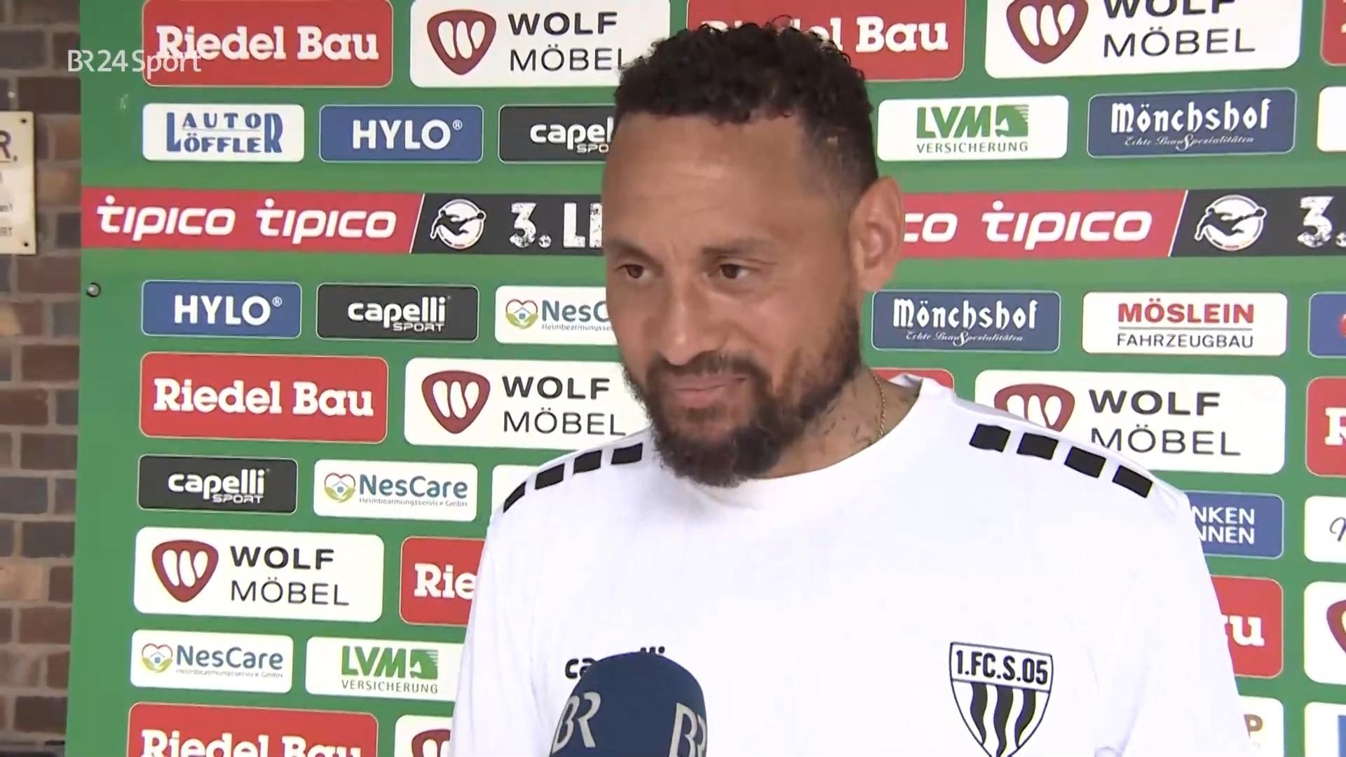 Jermaine Jones am BR-Mikrofon