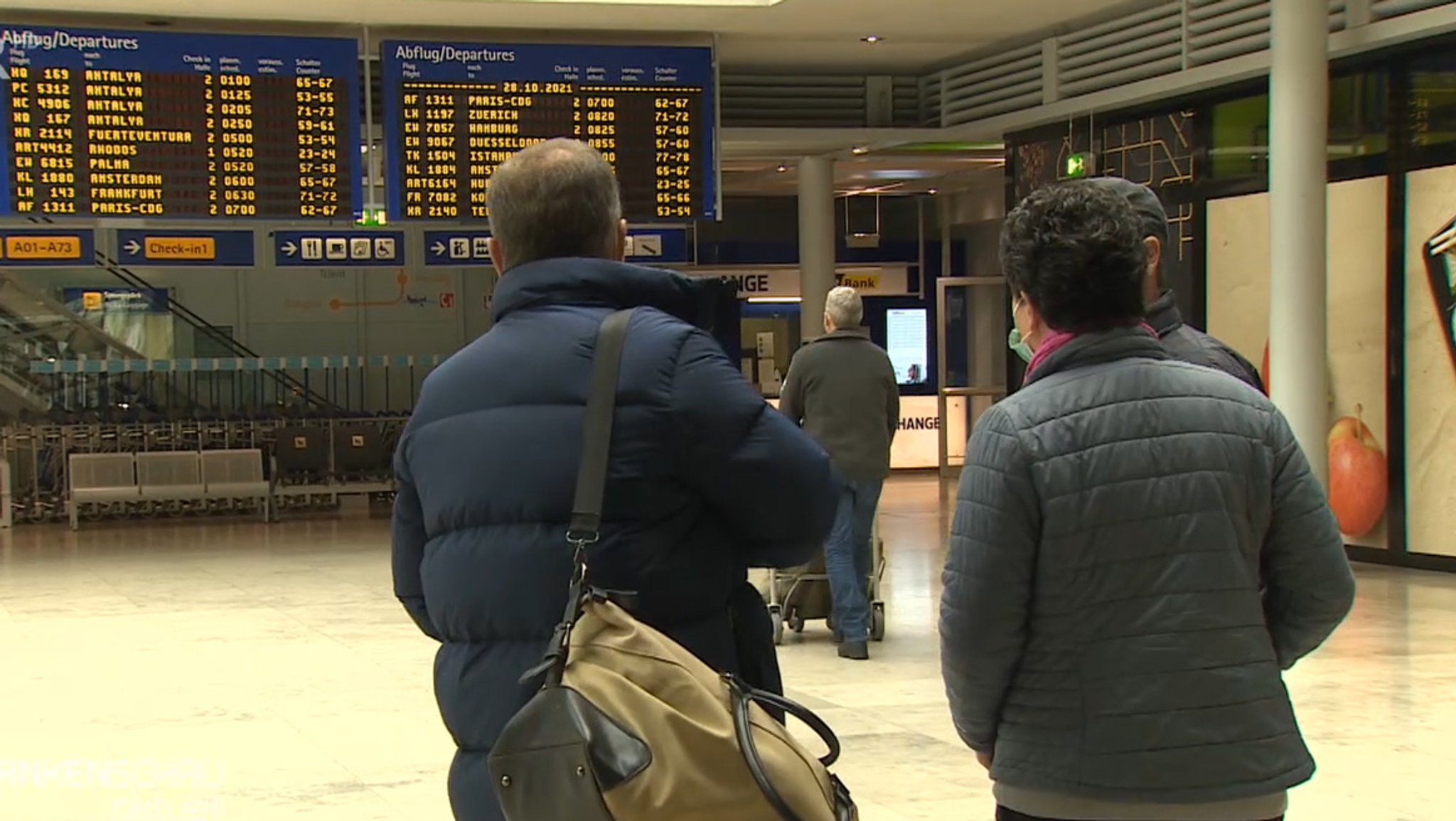 Herbstferien: Viel Betrieb am Nürnberger Flughafen