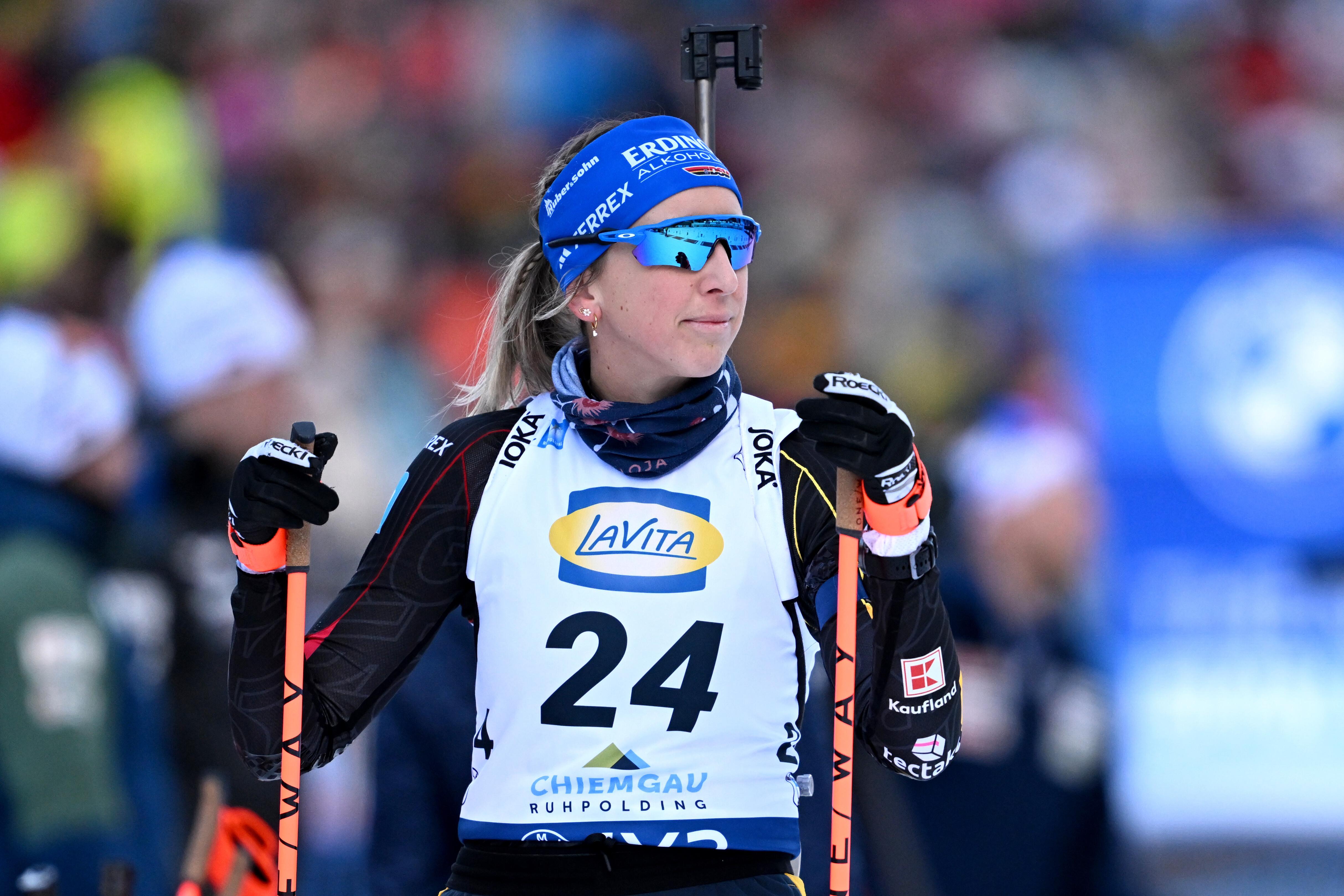 Franziska Preuß in Ruhpolding