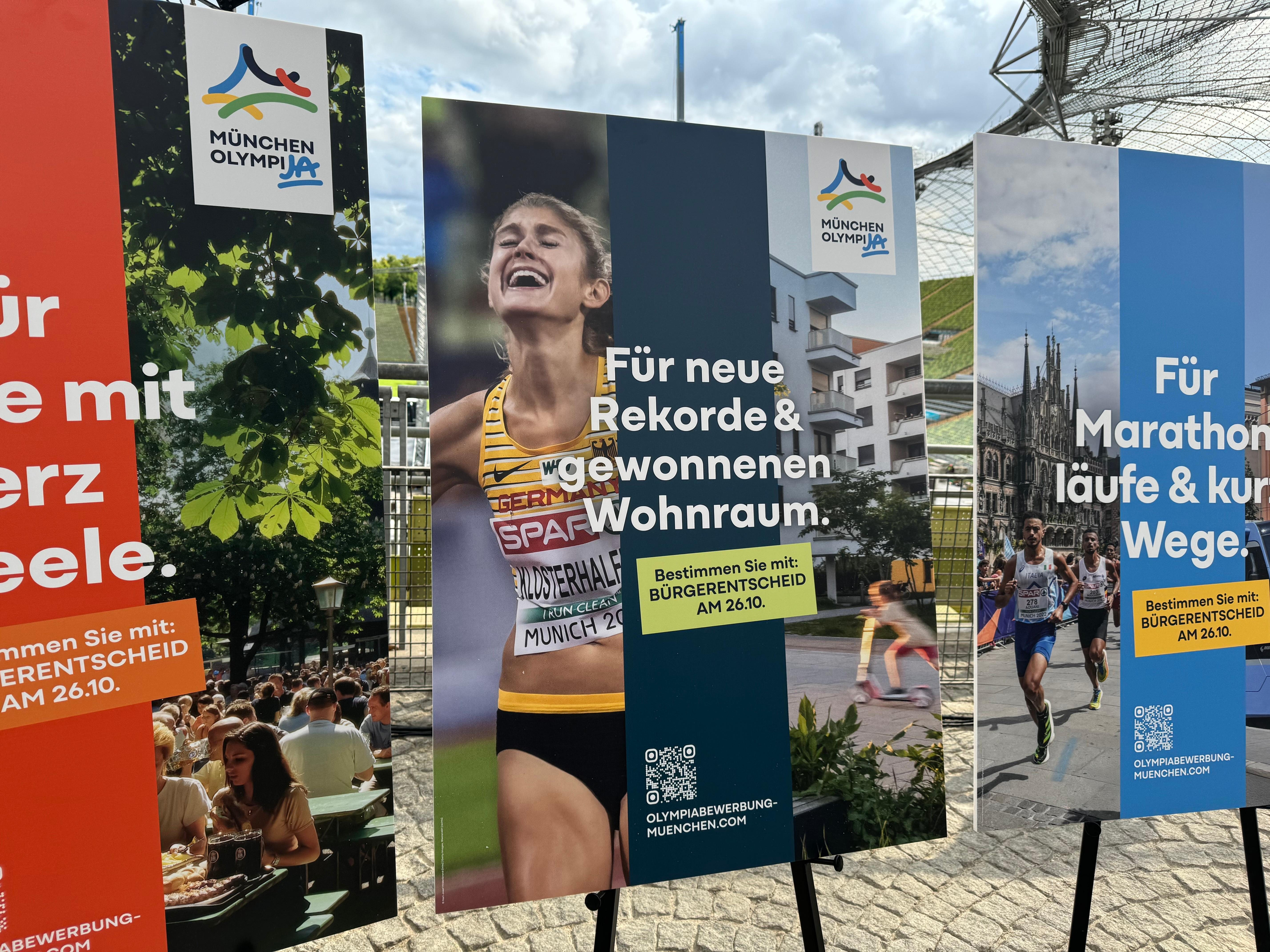 Am 26. Oktober entscheiden die Münchnerinnen und Münchner darüber, ob sie die Olympischen Spiele in ihrer Stadt haben möchten oder nicht. 