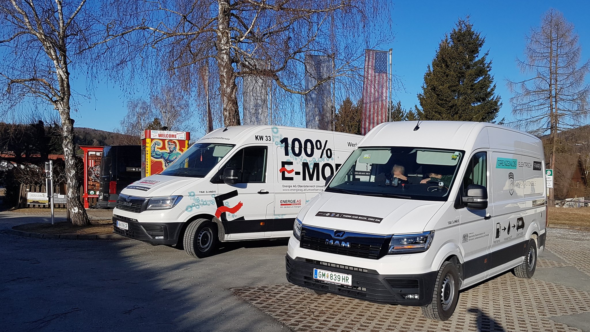 Zwei E-Transporter im Test