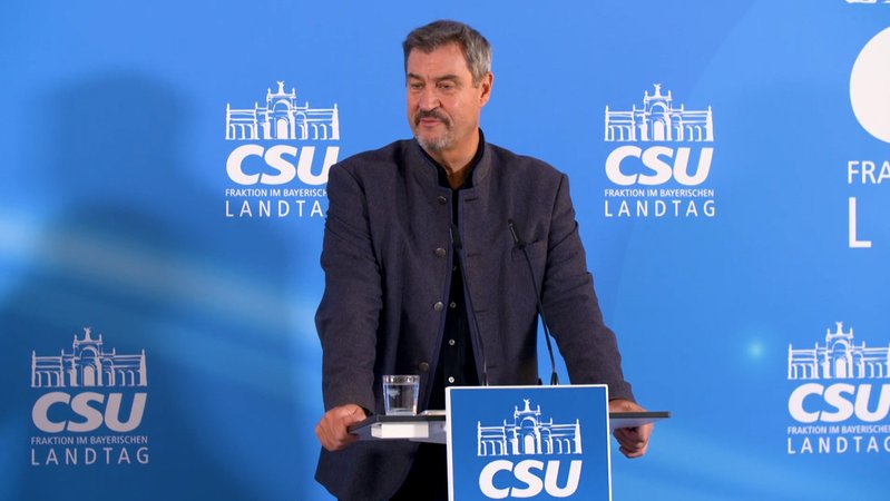 CSU-Chef Markus Söder | Bild: BR CSU-Chef Markus Söder