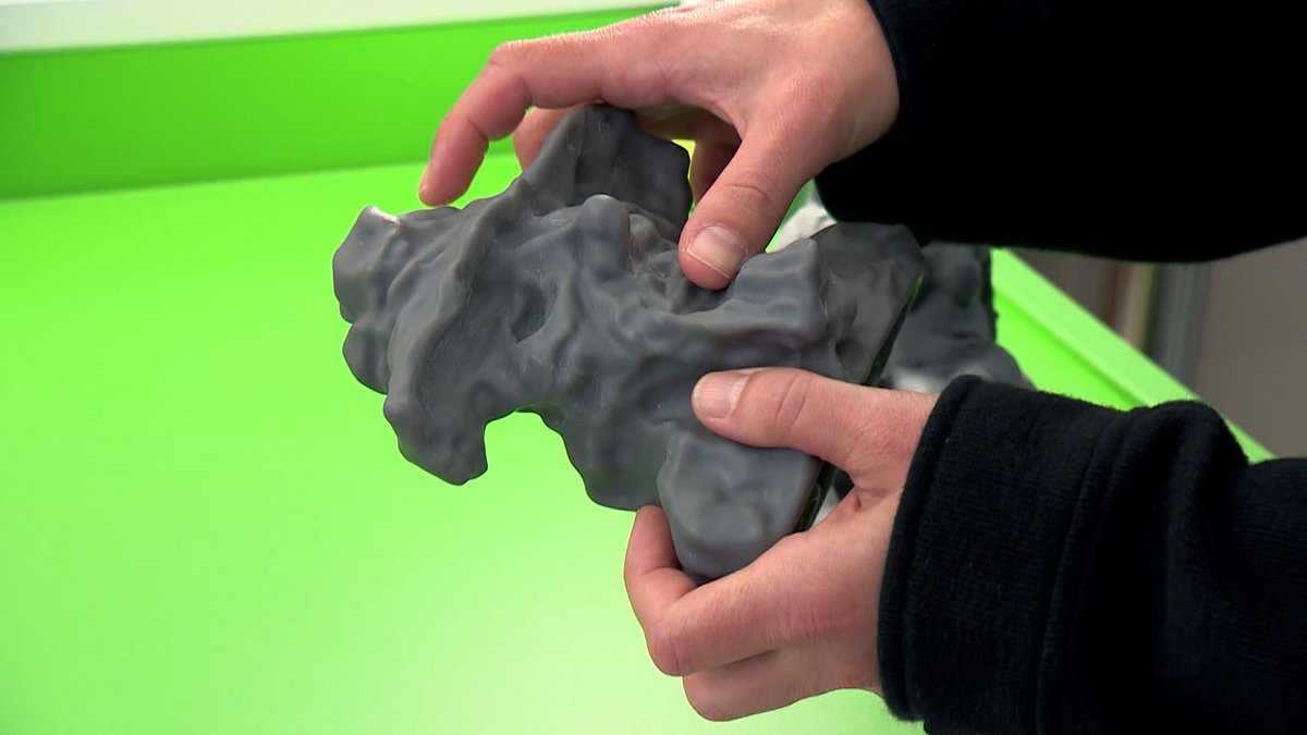 Um Menschen mit eingeschränktem Sehvermögen Kunst näherzubringen, stellt das Kunstmuseum Bayreuth 3D-Modelle zum Anfassen bereit. 