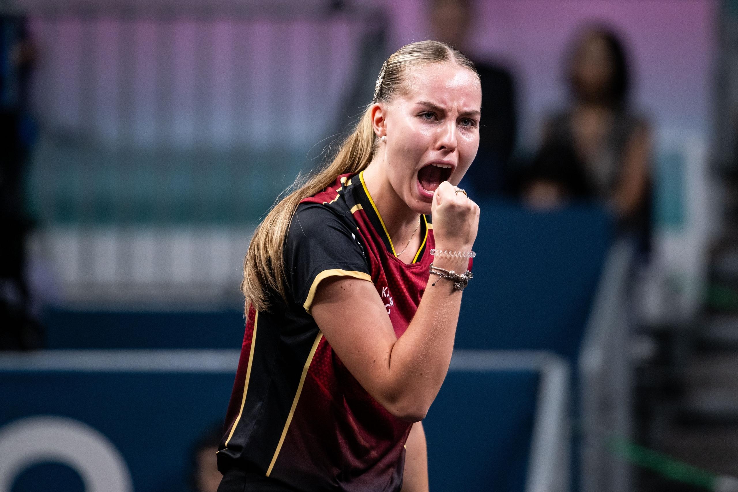 Annett Kaufmann bei Olympia 