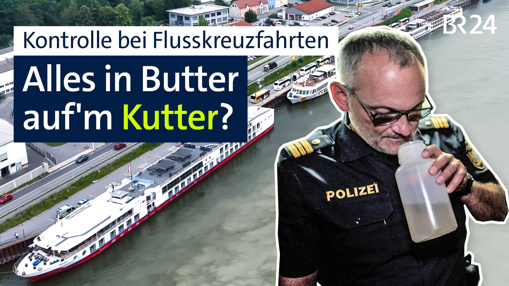 Kontrolle auf dem Fluss: Wie sauber sind Kreuzfahrtschiffe?