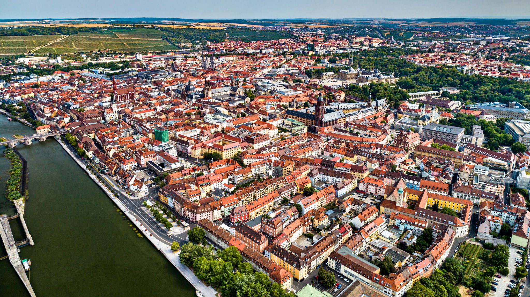 Würzburg von oben