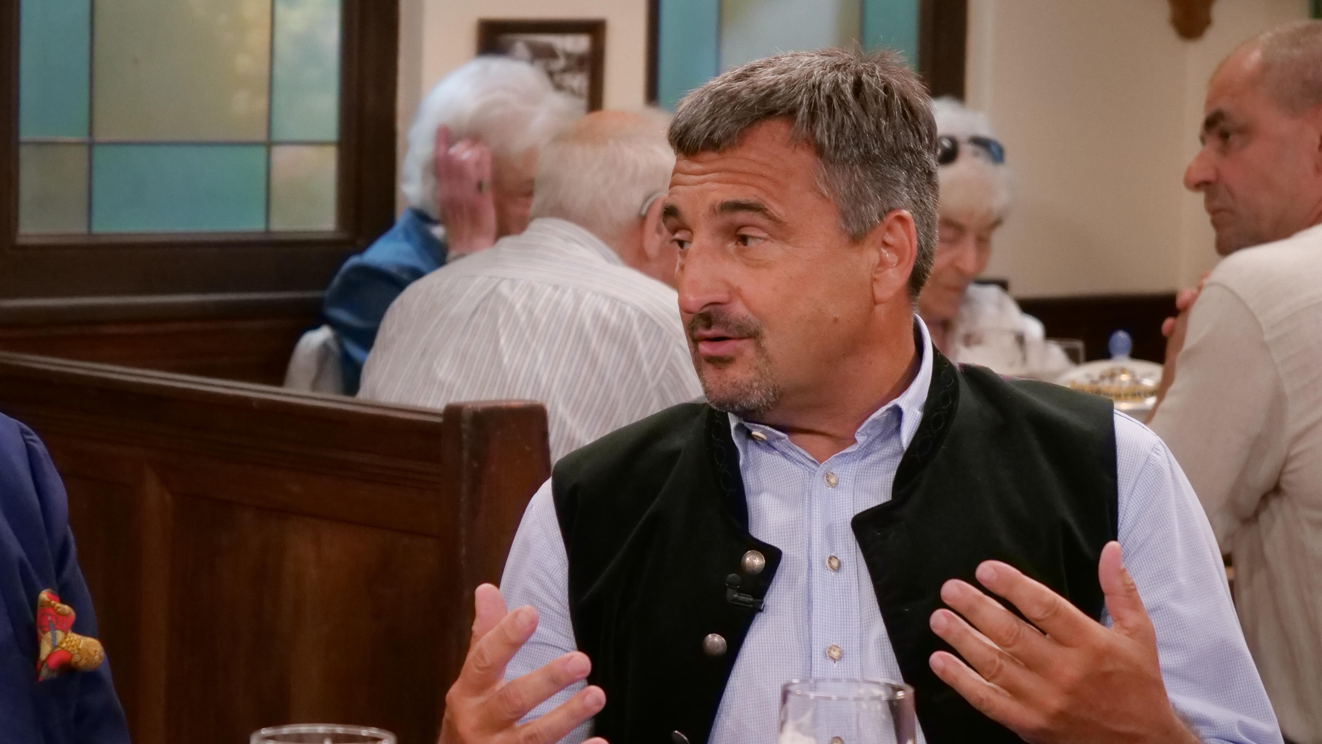 Georg Hackl zeigte am BR-Sonntags-Stammtisch Unverständnis über die Kandidatur Joe Bidens zum US-Präsidenten