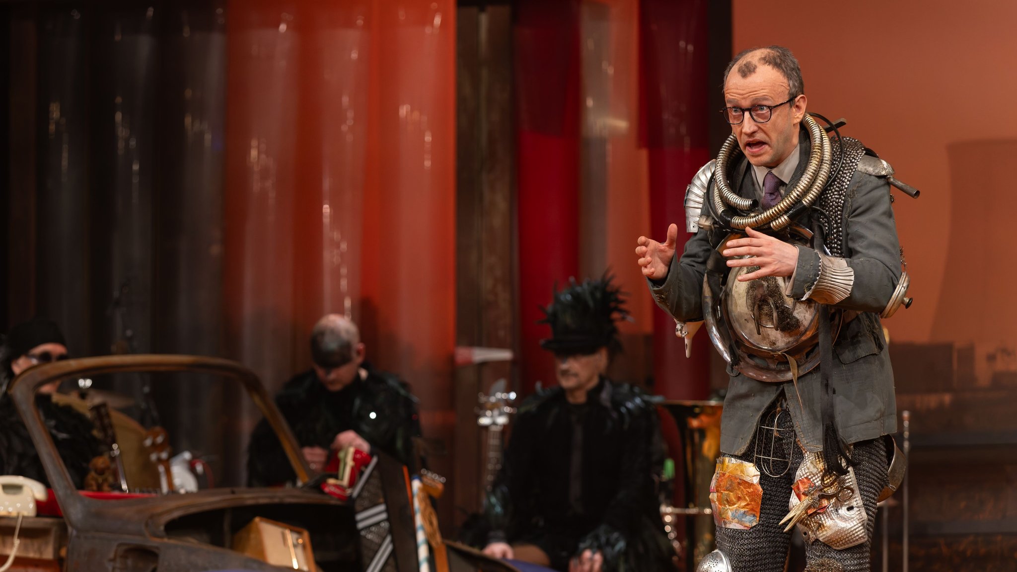 Generalprobe auf dem Nockherberg: David Zimmerschied als Friedrich Merz